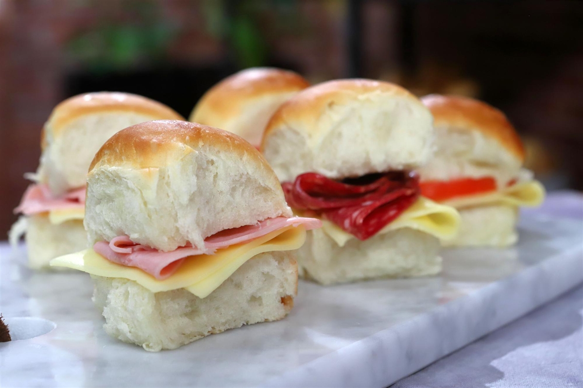 Pebetitos de Jamon y Queso x12